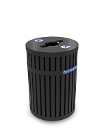 45-Gallon Round Waste Container